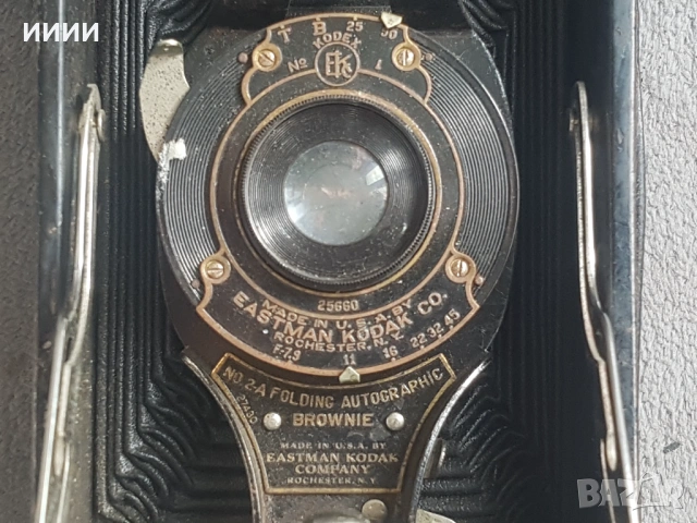 Мехов фотоапарат камера EASTMAN KODAK , снимка 2 - Антикварни и старинни предмети - 53438965
