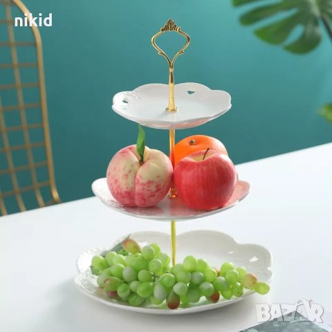 дръжки държачи основи за направа на плато поднос кръгъл на 3 етажа етажи, снимка 6 - Други - 35837320