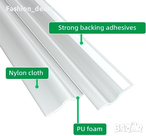 Нова 5м Изолационна Лента за Прозорци Врати Звукоизолационна Дом, снимка 4 - Други стоки за дома - 42622379