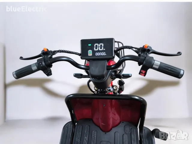 Електрическа Триколка blueElectric CARGO LUX 2000W | 48V | 24AH | RED, снимка 13 - Мотоциклети и мототехника - 49745600