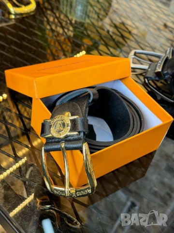 колани от естествена кожа в кутия louis vuitton balenciaga, снимка 18 - Колани - 50776390