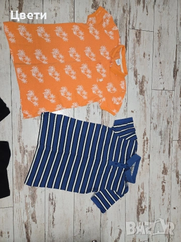 Лот къси панталонки и тениски с къс ръкав, снимка 4 - Детски тениски и потници - 53418437