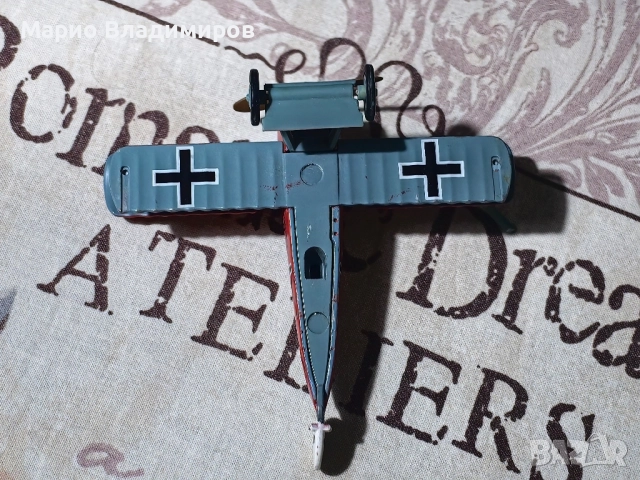 Метален самолет foker DRi 425, снимка 5 - Колекции - 51556595