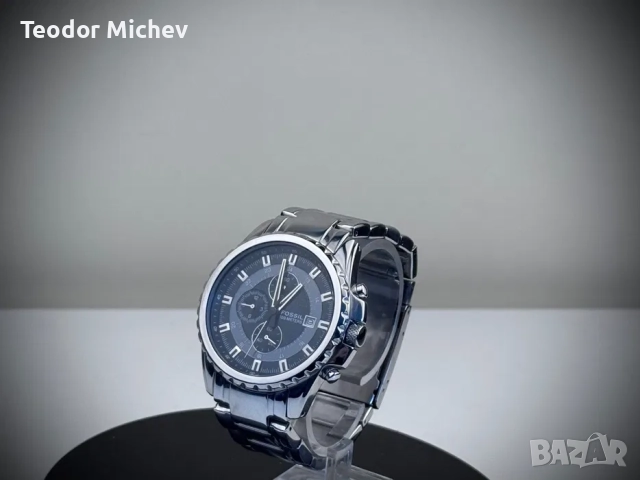 Fossil Decker – мъжки хронограф, отлично състояние, снимка 2 - Мъжки - 51527414