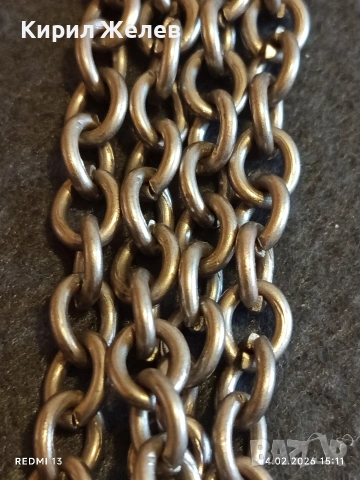 Класически дизаин колие от неръждаема стомана стил и елегантност 51271, снимка 6 - Колиета, медальони, синджири - 53475935