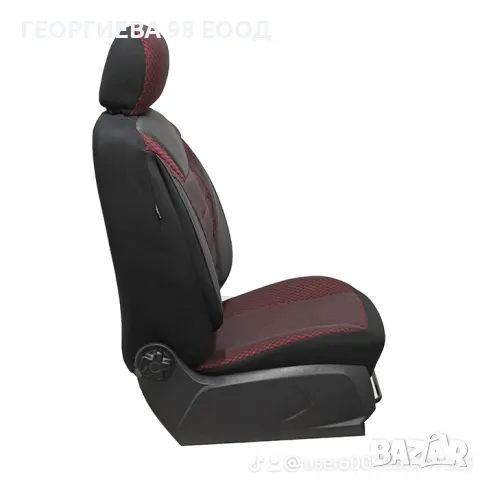 Тапицерия за седалки 1181 класико черно / бордо, снимка 3 - Аксесоари и консумативи - 49896328
