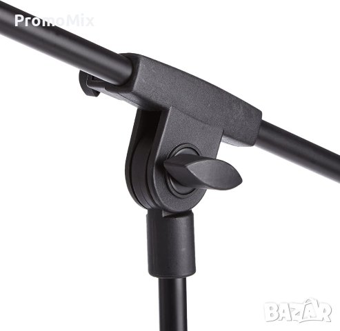 Стойка за микрофон Amazon Basics TMS130 Регулируема триножна стойка за микрофон с подвижно рамо, снимка 4 - Друго търговско оборудване - 41209125