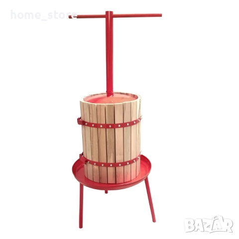 Вертикална преса за грозде и плодове, дървена преса за грозде /3 модела/, снимка 5 - Други - 51803471