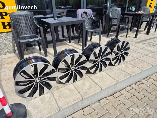 Оригинални Джанти Фолксваген 17 цола , снимка 5 - Гуми и джанти - 56254143
