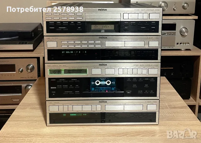 Сет на ReVox : B 250 + B 215 + B 260 + B 226 в перфектно състояние !, снимка 5 - Аудиосистеми - 56131868