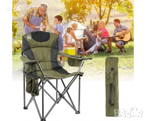 Сгъваем стол MISTRALL с хладилна чанта и товароносимост 160 кг, снимка 6 - Такъми - 51692100