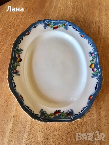 Голяма порцеланова чиния за торта и сервиране и други предмети , снимка 17 - Чинии - 47190254