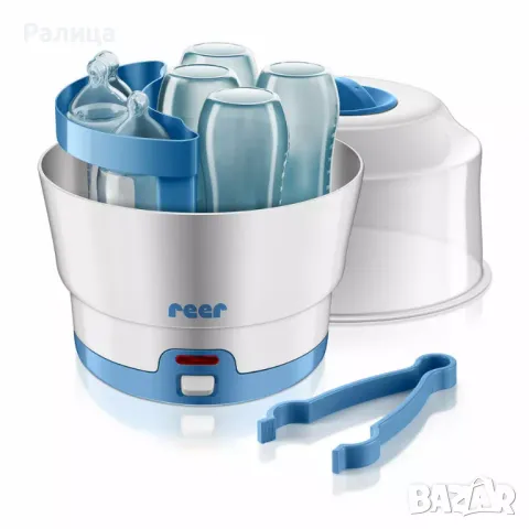 Нов парен стерилизатор за бебешки бутилки VapoMat, снимка 2 - Стерилизатори - 48560239