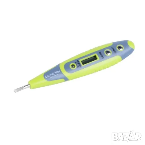 Дигитален тестер за напрежение 12V-250V с LCD и батерии