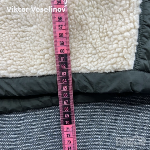 Superdry Vintage Sherpa Zip Through Мъжко Яке Размер L Fleece Pile, снимка 10 - Якета - 53036820