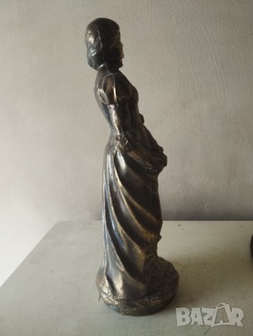 метална статуетка-викториянска дама, снимка 5 - Други ценни предмети - 41930906