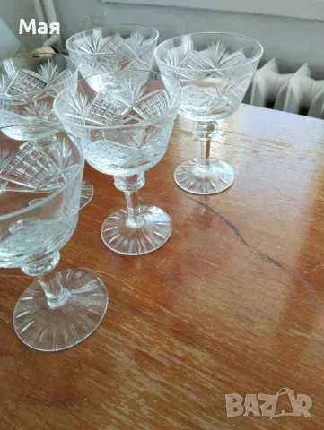 Кристални чаши за шампанско, снимка 8 - Чаши - 50370376