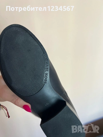 Чисто НОВИ оригинални ботуши MICHAEL KORS от естествена кожа 36 н, снимка 9 - Дамски ботуши - 53668151