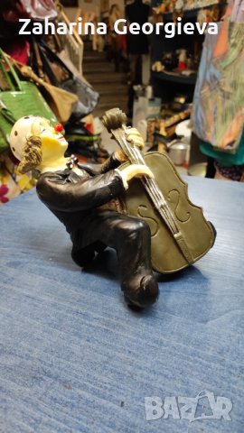 Клоун музикант , снимка 5 - Декорация за дома - 42008576