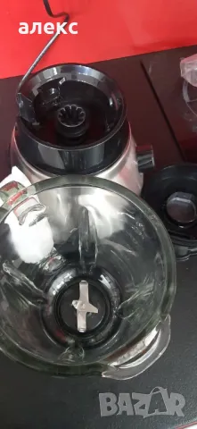 Стоманен миксер Russell Hobbs Glass Steel , снимка 3 - Миксери - 48313384