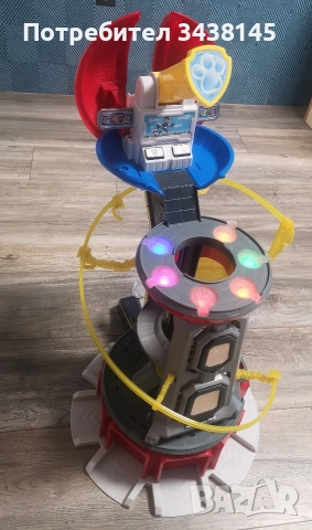PAW Patrol Mighty Lookout Tower , снимка 2 - Коли, камиони, мотори, писти - 52696690