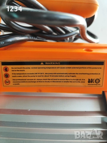 Вакуум помпа, снимка 8 - Други машини и части - 53526627