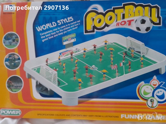 ФУТБОЛ НА ПРУЖИНИ ,футболно игрище, футболисти, топка ,врати, снимка 5 - Игри и пъзели - 38683978