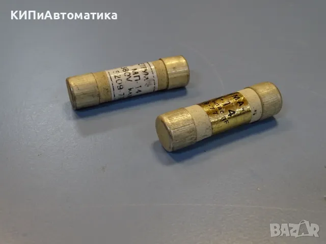 предпазител керамичен индустриален ”Струма” МП14/25А fuse ceramic industrial380VAC