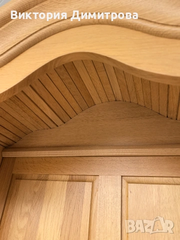 Витрина МАСИВ Рустикал- тясна, снимка 8 - Секции и витрини - 53624945