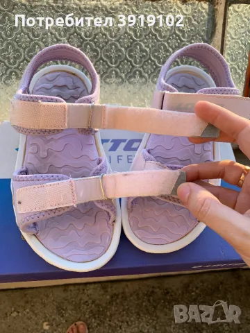 Сандали за момиче, снимка 4 - Детски сандали и чехли - 49561616