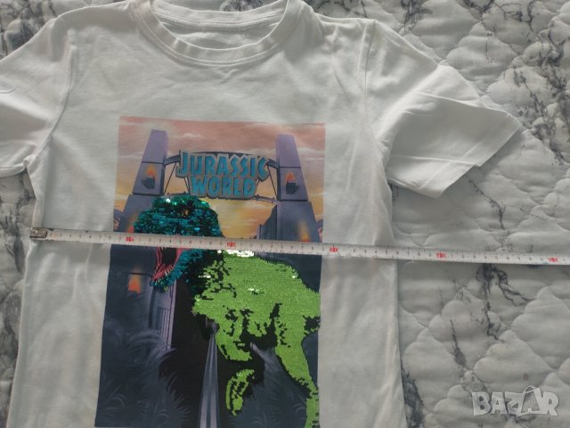 Детски тениски с паети -7г, снимка 8 - Детски тениски и потници - 44350204