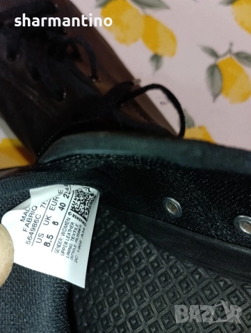 Converse кожени N 40 - 27 лв, снимка 5 - Кецове - 51449174