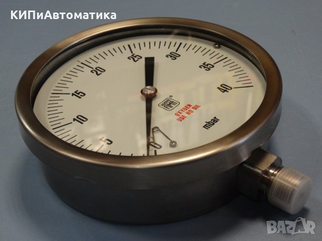 Манометър Nuova Fima Ф 160, 40 mbar