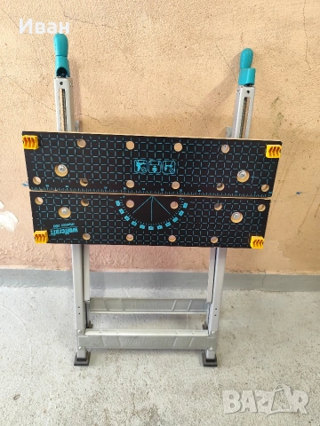 Мултифункционална работна маса със стеги Wolfcraft Master 200, 300-450х645х800 мм, 180 кг, снимка 11 - Други инструменти - 53749891