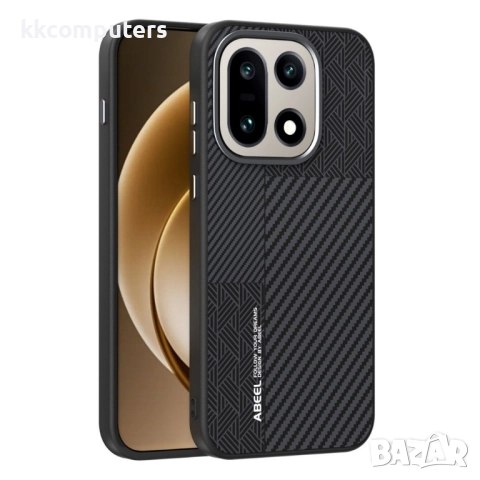 ABEEL Магнитен калъф за OnePlus 15 5G- PU кожа, Алуминиева рамка, MagSafe(2500 Gauss), Вкл. Протекто, снимка 2 - Калъфи, кейсове - 52607299