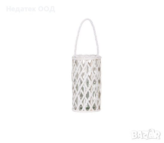 Декоративен фенер, Висящ резо цилиндър, 14x26см