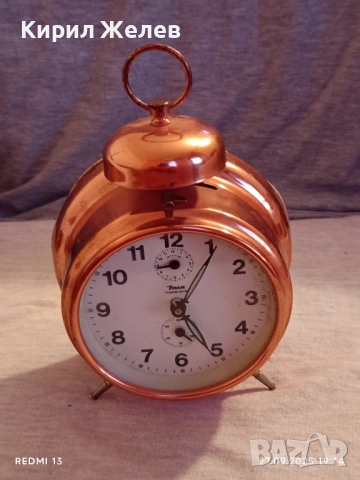 Рядък стар будилник INSA Югославия механичен за КОЛЕКЦИЯ 33447, снимка 12 - Антикварни и старинни предмети - 51859531