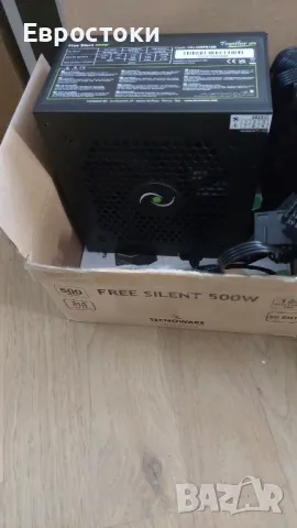 Tecnoware Free Silent 500W захранване, 5 инча безшумен вентилатор, 2 x SATA, 1 x 24 Pin, снимка 9 - Други - 47569817