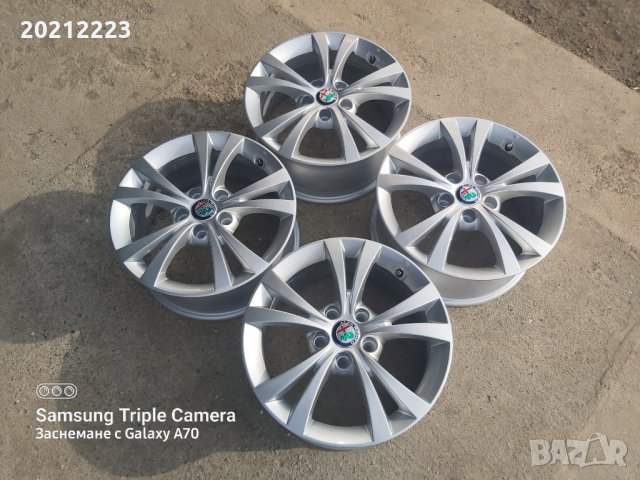 4 броя алуминиеви джанти за Alfa Romeo Giulietta 16, снимка 7 - Гуми и джанти - 34036150