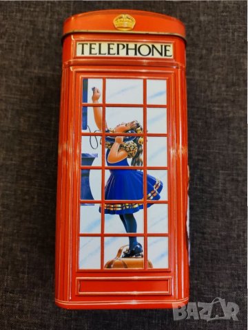 Тенекиена касичка, английска телефонна кабина. , снимка 4 - Колекции - 34769069