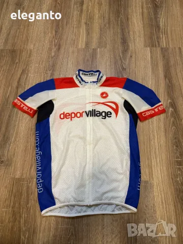 Мъжко джърси Castelli Aero Race МТБ Вело , M размер, снимка 1