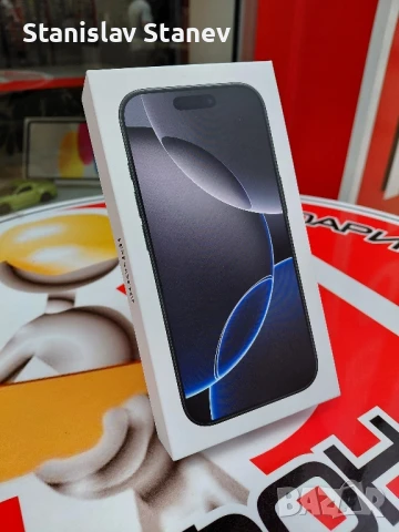 IPhone 16 Pro, 128Gb, Titanium Black, снимка 1