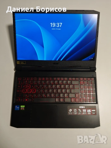 Гейминг лаптоп Acer Nitro 5 (AN515-57) – Core i7-11800H, RTX 3050 Ti, 16GB RAM, 1TB SSD