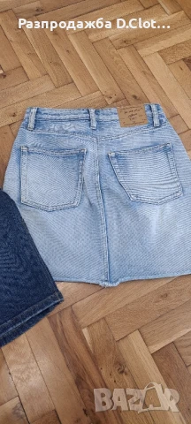 две дънкови поли XS-S , снимка 9 - Поли - 51114888