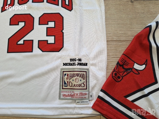 Детски баскетболен екип на Майкъл Джордан #23#Чикаго Булс#Mitchell & Ness!!!, снимка 4 - Баскетбол - 52534384