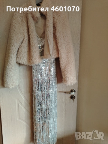 Рокля за парти с жакет, снимка 4 - Рокли - 52612465