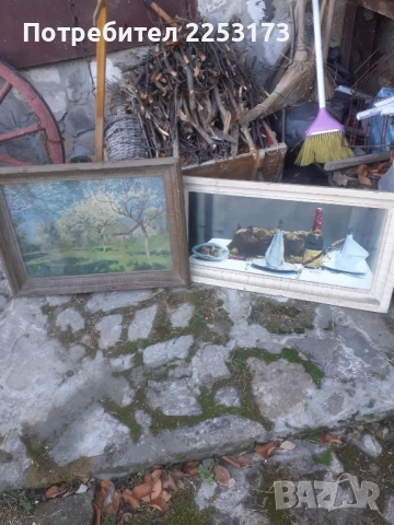 Голяма картина-ковьор за стена.Соц.картини СССР в рамки., снимка 10 - Декорация за дома - 49895559