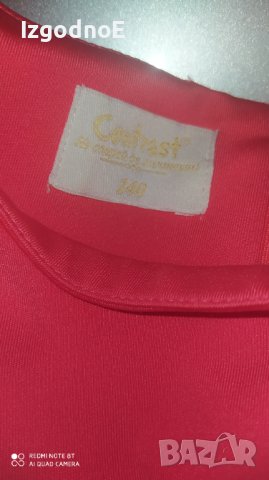 140 разкошна празнична рокля на Контраст, снимка 3 - Детски рокли и поли - 40995016