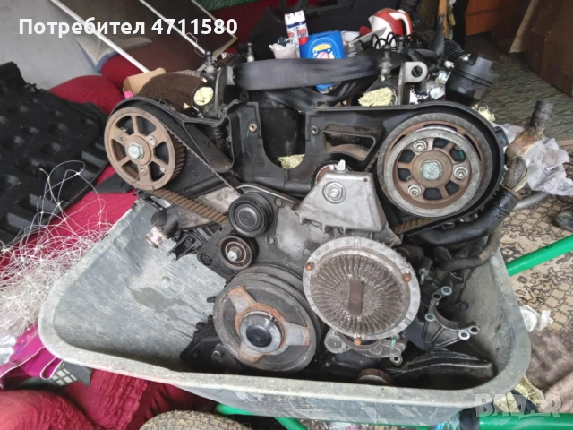 Двигател на части за Ауди А4 2.5 TDI 163к.с 2003г BFC работи, снимка 2 - Части - 53364510