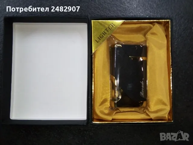 Луксозна метална запалка, снимка 5 - Запалки - 48264886